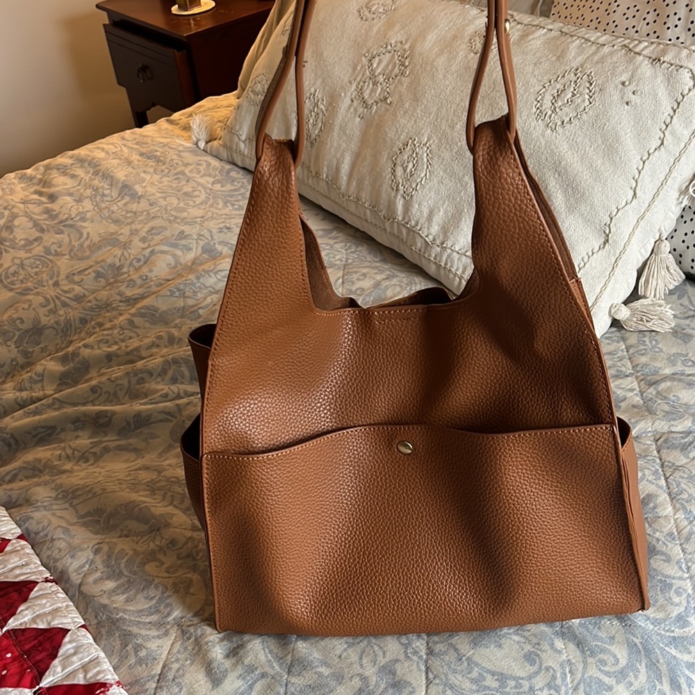 Anthropologie Vegan leather Bag 🍂